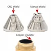 P80 Protective Cover Plasma Torch Cutting Nozzle Protection Sleeve Instead Guide Wheel Ceramic Contact Cutter Protective Cover 4