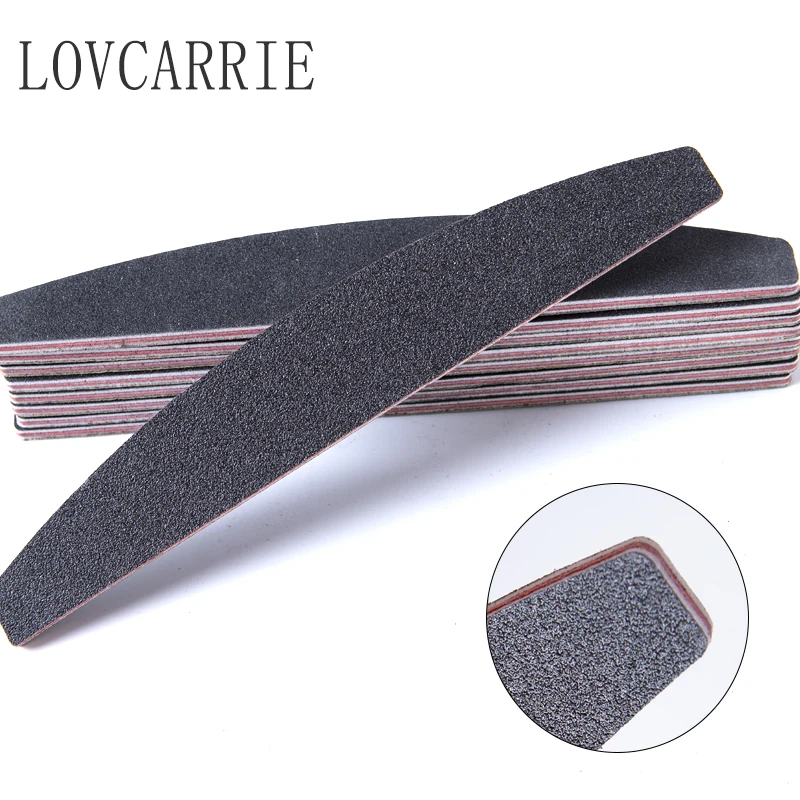

5 PCS/Set Professional Nail File 100 180 Nailfile Polisher Thick Boat Sandpaper Buffer Grit for Manicure Nail Art Accessories
