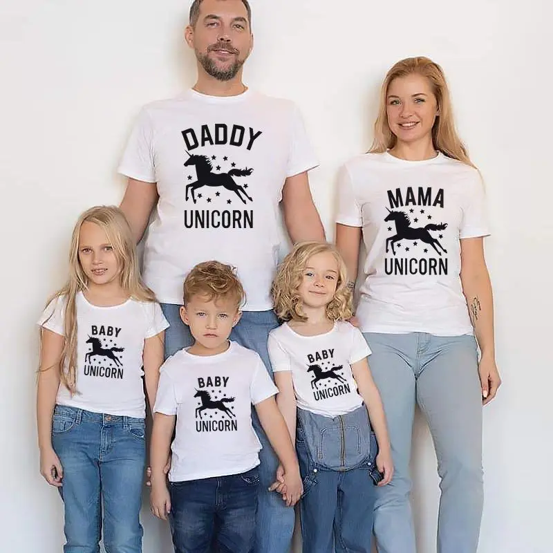Family Matching Outfits Father Mother 