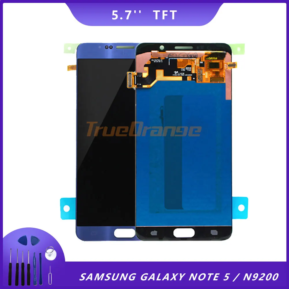 

Original Display For Samsung Galaxy Note 5 LCD Display N9200 N920A N920T Touch Screen Digitizer Assembly For Samsung Note 5 LCD