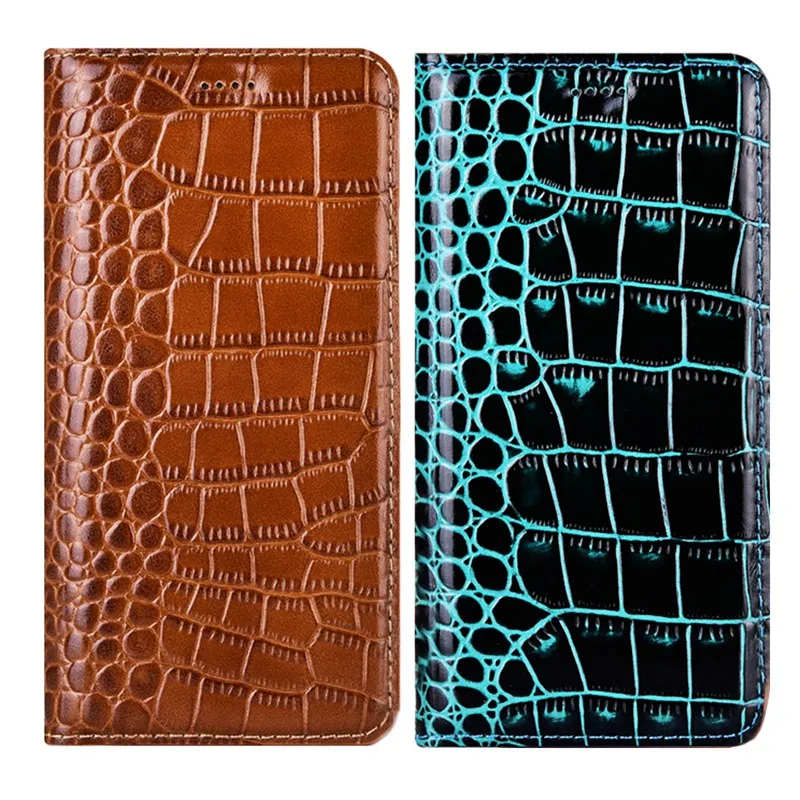 Чехол из натуральной кожи крокодила для Sharp Aquos S2 5 дюйма C10 Coque роскошный флип
