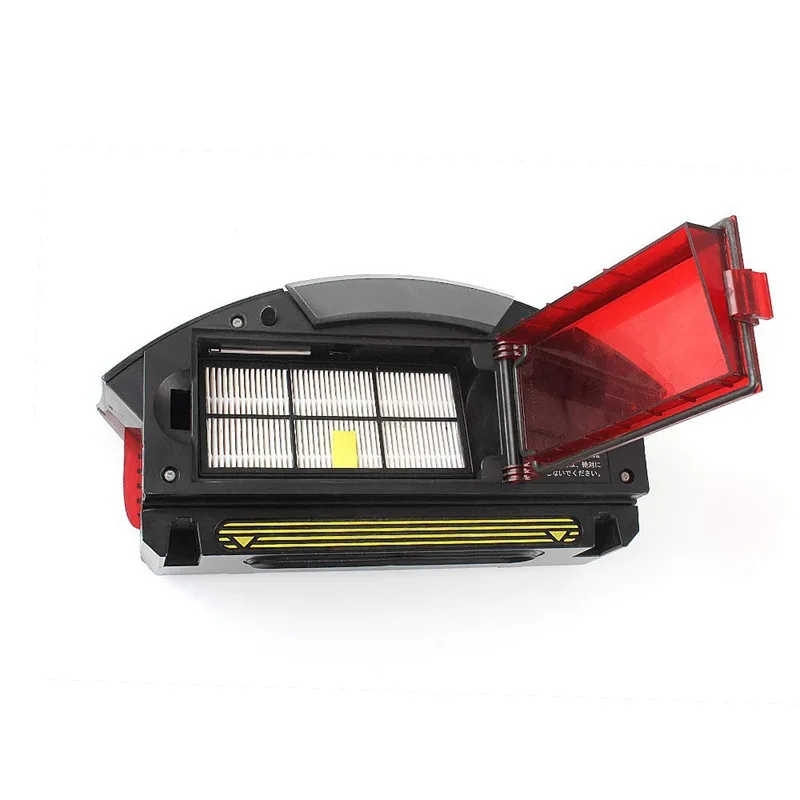 1Pcs Hepa Filters Bin Collector with Dust Box for iRobot Roomba 800 900 Series 805 860 861 880 980 Robot Vacuum Cleaner Parts