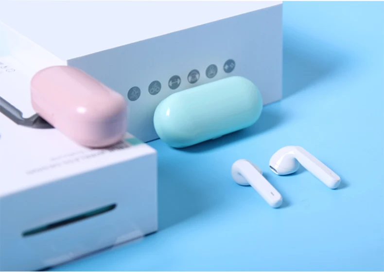 TWS L8 беспроводные наушники Bluetooth 5,0 с сенсорным управлением, половинные наушники-вкладыши 3D Setero Sound для мобильного телефона Xiaomi huawei iPhone