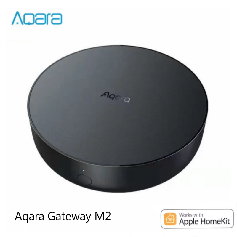 Novo aqara hub gateway m2 suporta protocolo zigbee3.0 e pode trabalhar de forma inteligente com a apple homekit e aqara aplicações