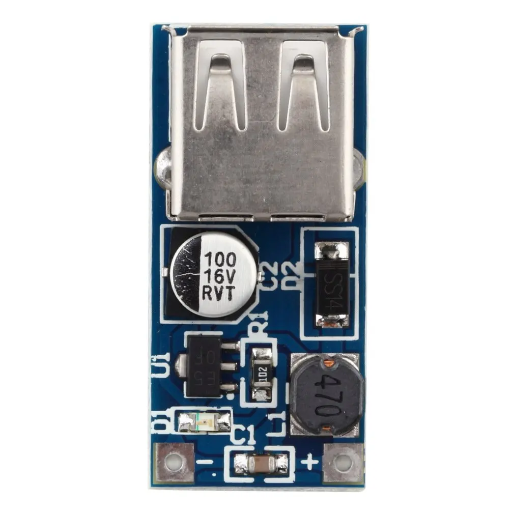 

1Pcs 0.9V-5V DC-DC Adjustable Step-up Boost Power Converter Board Module 96% Transfer Efficiency Authentic Cheap New Hot Selling