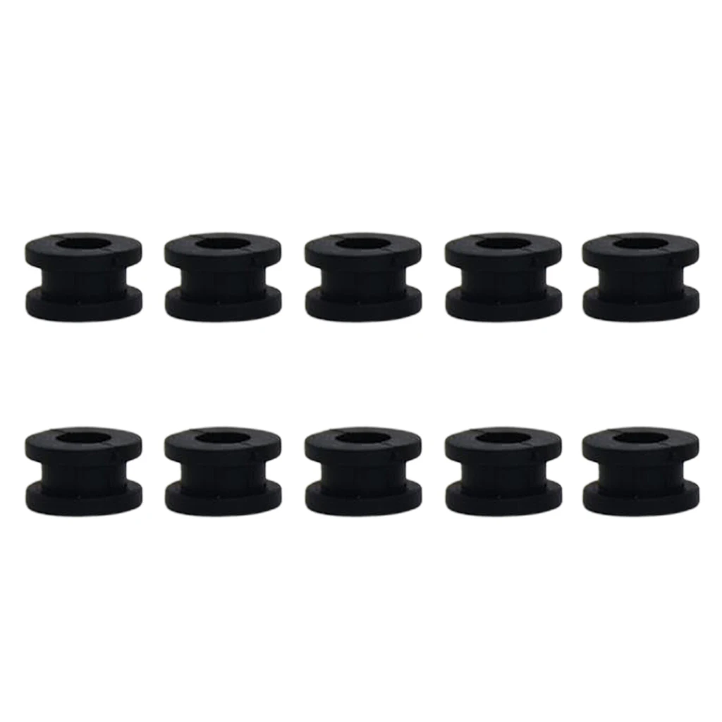 10 Pieces Rubber Grommets Motorcycle Fairings For  CBR 954 929 600 1000