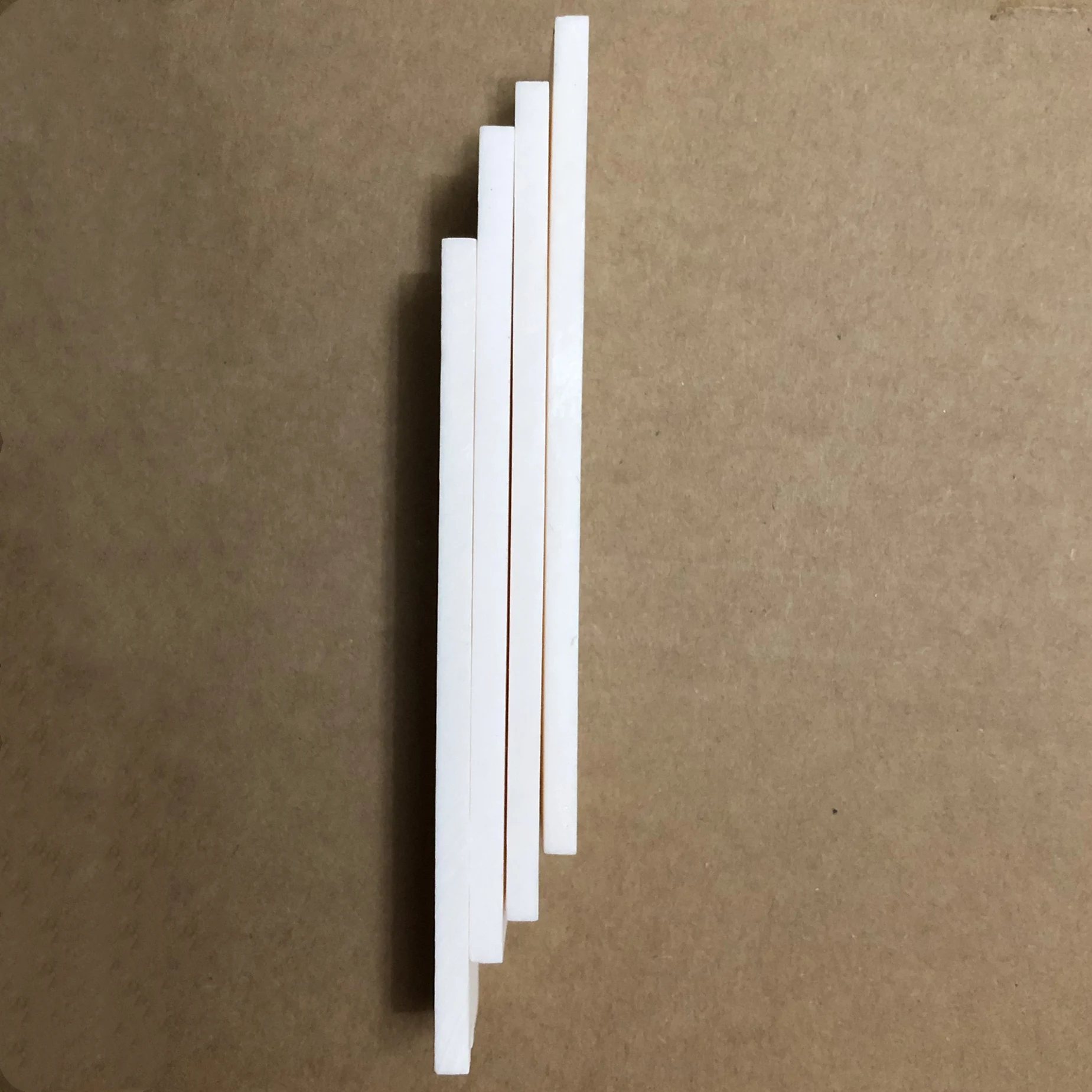 4x 105x24x4mm BLANK BONE Knife Scale Saddle Guitar nut bridge Ukulele Luthier guitar nut