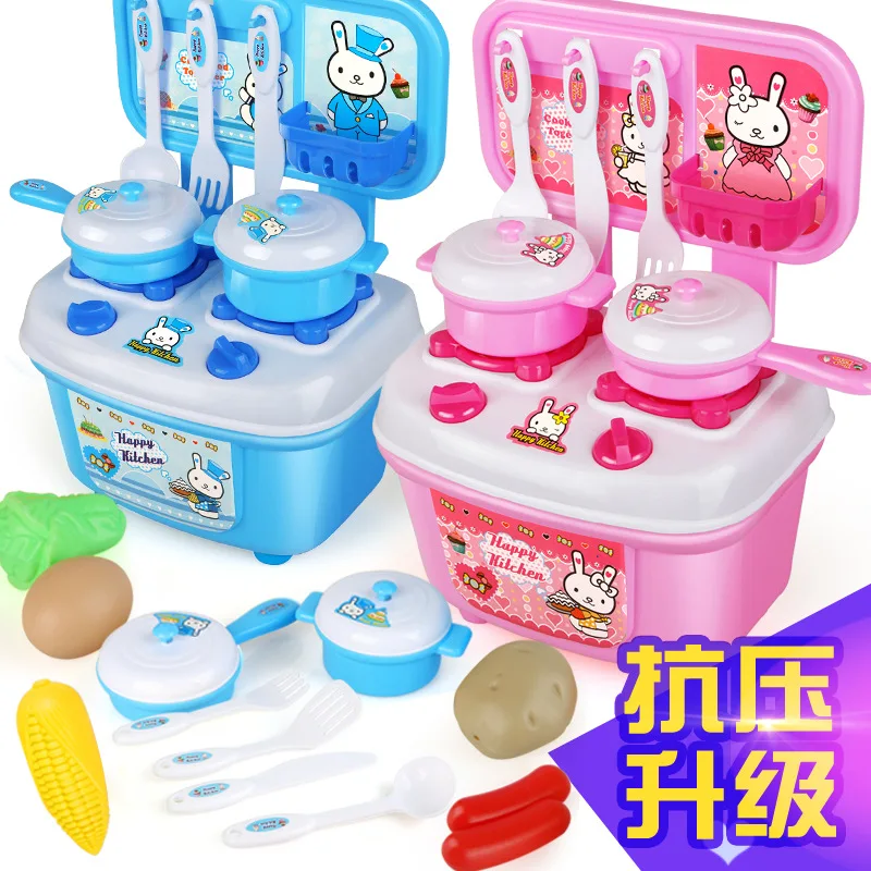Meng Cattle Star Kitchen Play House CHILDREN'S Toy Kitchen 17 Pieces Fruit Cut Fruit Toy Set