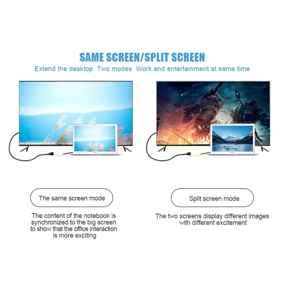4 в 1 Тип C к HDMI VGA Аудио Видео адаптер HD адаптер преобразования видео аудио конвертер кабель 1080P HD преобразования# M2