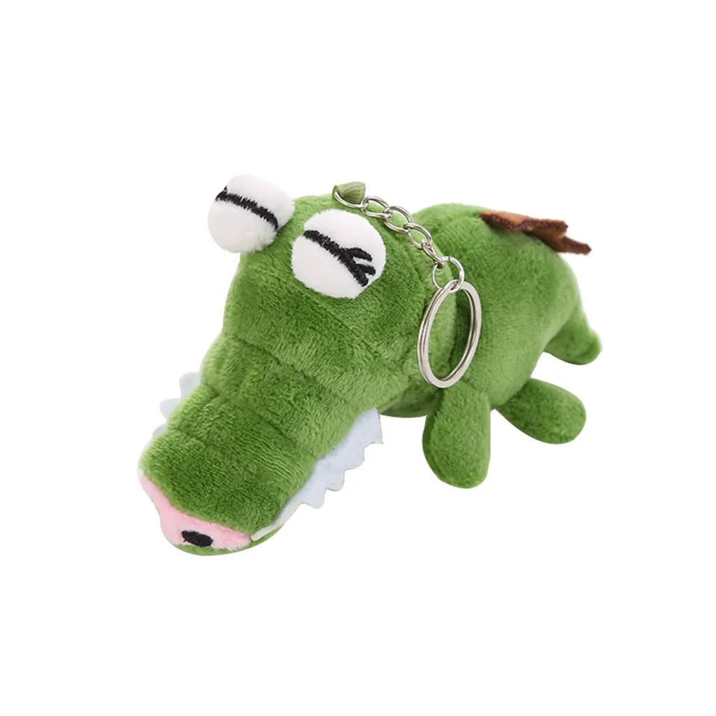 Mini Backpack Charms Pendant Trinket Cute Plush Toys Scrocodile Soft Stuffed Animals Dolls Gift lanyard keychain gadgets #A