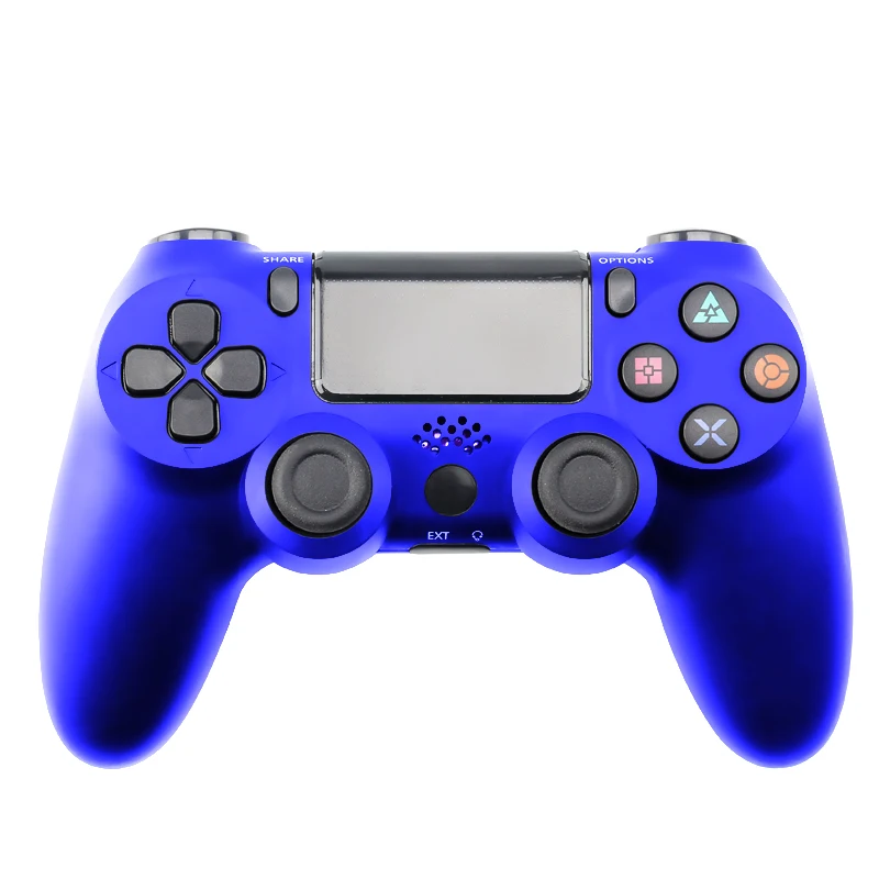 Bluetooth беспроводной/USB проводной джойстик для PS4 контроллер для playstation 4 консоль для Dualshock 4 геймпад PS4 PS3 PC игровой коврик - Цвет: Blue Wireless