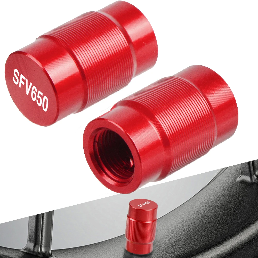 

For Suzuki SFV 650 SFV650 GLADIUS 2009-2015 2014 2013 2012 2011 2010 2014 2013 Motorcycle LOGO Aluminum Wheel Tire Valve caps
