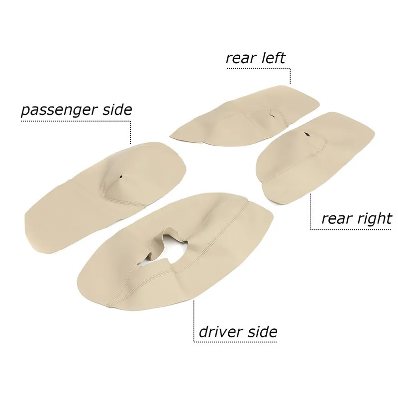 4Pcs/Set Car Protective Interior Door Panel Microfibre Leather Cover Accessory For Volkswagen Bora Golf 4 2002 2003 2004 05 06 4Pcs/Set Car Protective Interior Door Panel Microfibre Leather Cover Accessory For Volkswagen Bora Golf 4 2002 2003 2004 05 06