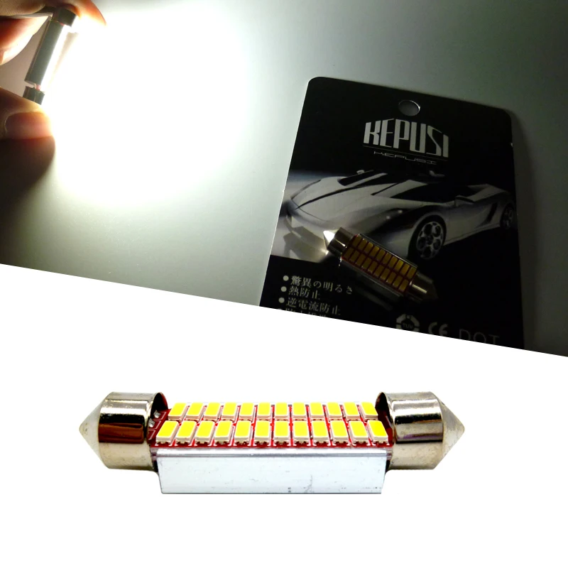 

C5W LED CANBUS C10W led bulb Festoon 31mm 36mm 39mm 41mm 4014 Car Interior Dome Lamp License Plate Reading Light White 12V