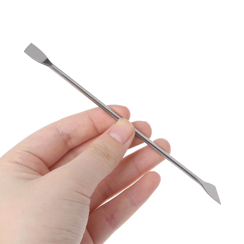 Двухсторонний УФ-гель из нержавеющей стали для удаления кутикулы ногтей противоскользящие маникюрные инструменты