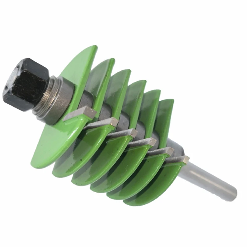 1Pc 8Mm Shank 2 Teeth Adjustable Finger Joint Router Bit Tenon Cutter Industrial Grade for Wood Tool