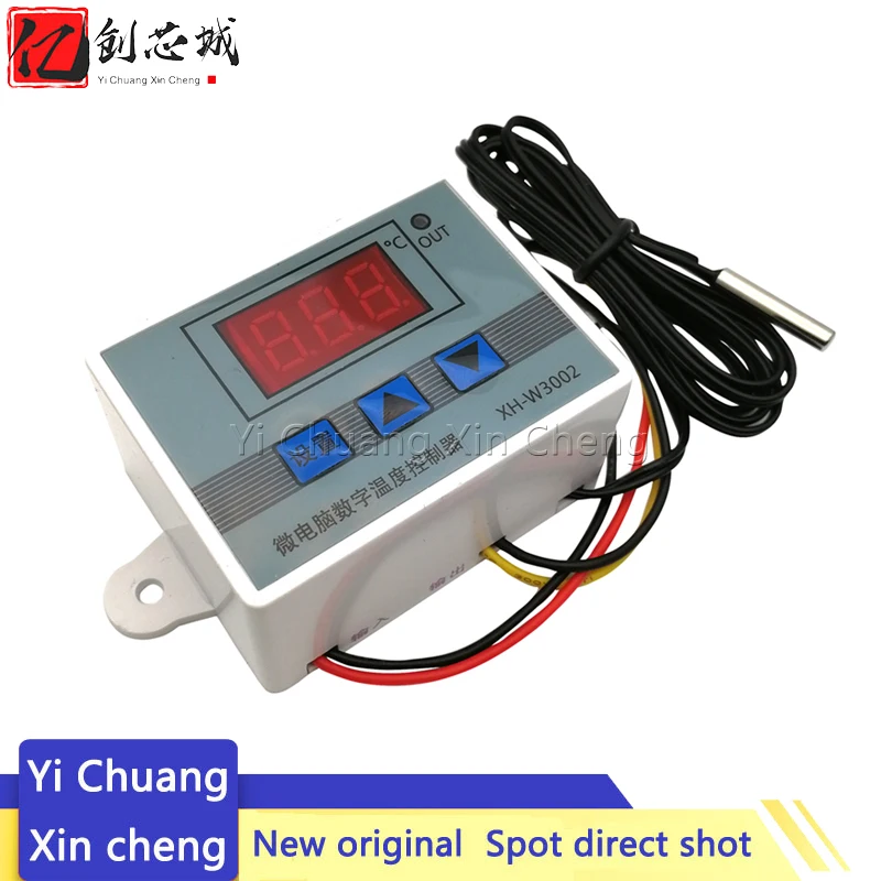 

XH-3002 12V 24V 110V 220V Professional W3002 Digital LED Temperature Controller 10A Thermostat Regulator