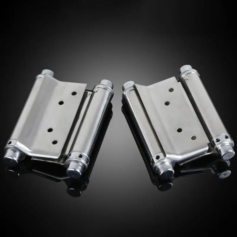 2 шт./компл. двойные открытые пружинные петли с автоматическим закрытием