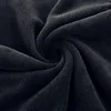 microfiber bath towel-soft and lightweight face towel, odorless bath, spa, gym towel (black) 3