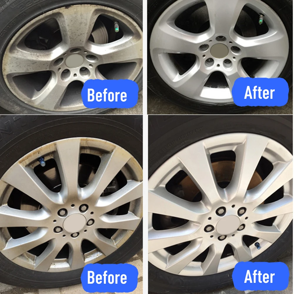 

1 pc HGKJ-18-50ml Car Paint Wheel Iron Powder Spot Rust Remover Cleaning Agent Wheel Rim Car Cleaner Coating Supplies Rim Care