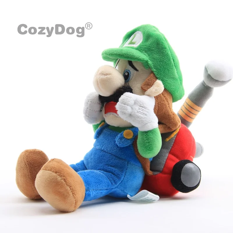 18 см особняк Марио Луиджи плюшевые игрушки кукла Peluche Япония Аниме Луиджи фигурка мягкие игрушки стиль женщины дети подарок на день рождения