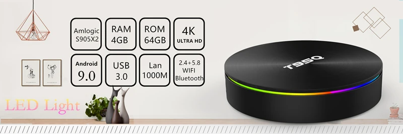 HAAYOT X88 MAX+ Смарт ТВ приставка Android 9,0 RK3328 четырехъядерный ТВ приставка DDR3 4 Гб 64 Гб 4K HD 2,4+ 5,8G Wifi приставка медиаплеер коробки