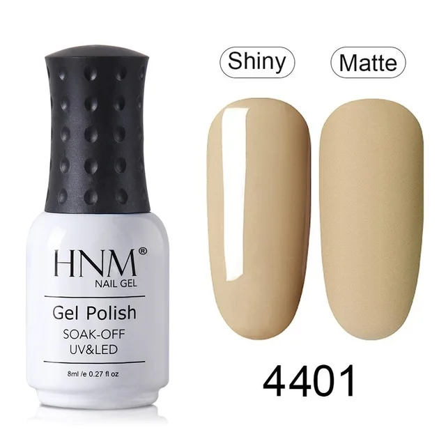 HNM 8 мл jam серия УФ-гель для ногтей Блестящий/матовый эффект дизайн ногтей замочить от матового верхнего покрытия светодиодный Полупостоянный Гель-лак - Цвет: LTS4401