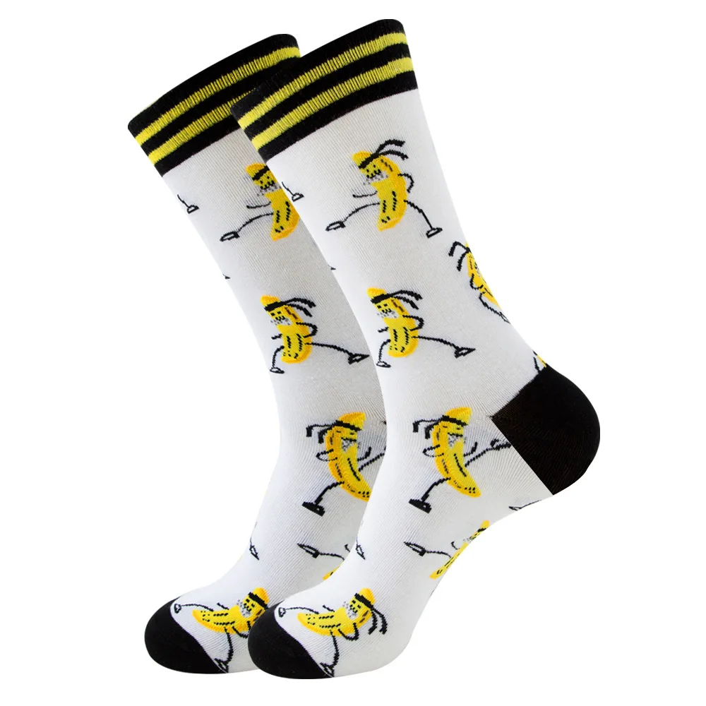 Vibrant Geometric Chess Pattern Cotton Socks - Colorful & Fun Gift