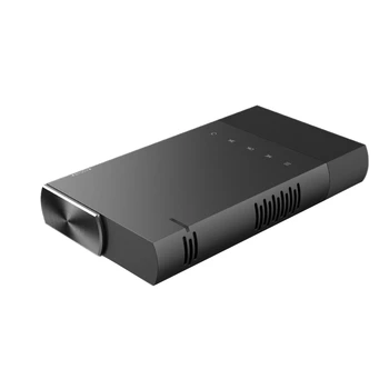 

DLP S1 Portable Mini Projector 2000Lumens Sync Wired Display for 1080P Home Theater with HDMI USB TF EU Plug