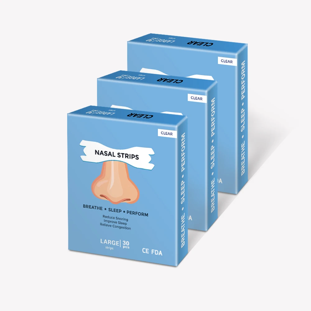 Nasal Strips Transparent Nasal Strips (Large 66x18mm) Stop Snoring Patch Better Breath To Not Snore Sleep Anti-snoring Aid Snoring-prevention