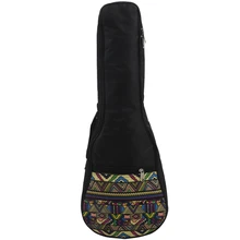 Гавайская гитара 23 дюймов прочные красочные укулеле мягкий чехол сумка для Концерт Гавайская гитара