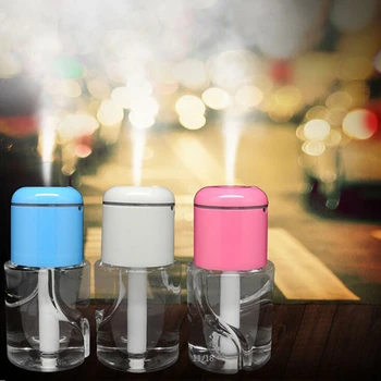 

USB Mini Air Humidifier Aroma Essential Oil Diffuser silent nebuliser For home Car Fogger Mist Maker