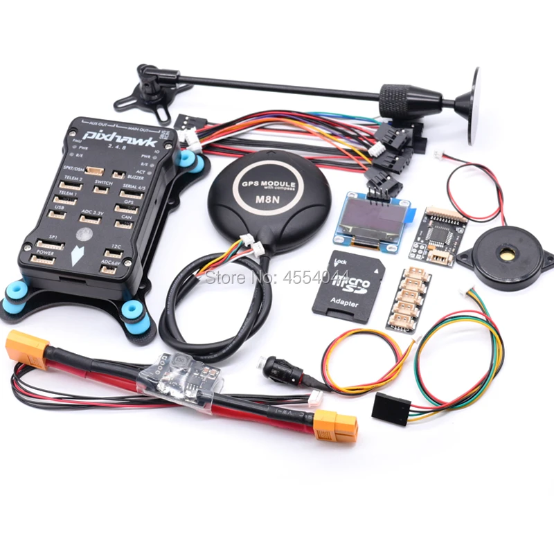Pixhawk Px4 Pix 2.4.8 Flight Controller W/4g Sd Safety Switch M8n Gps