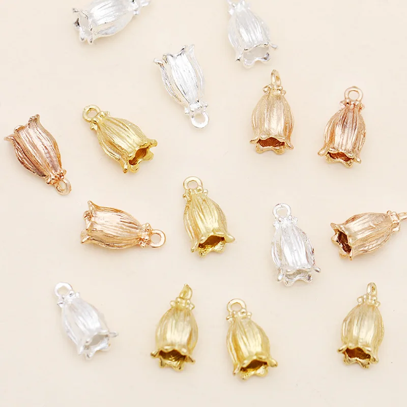 50pcs-7x16mm-Gold-Color-Tassel-Caps-Flowers-End-Beads-For-Earrings-Necklace-Jewelry-Making (2)