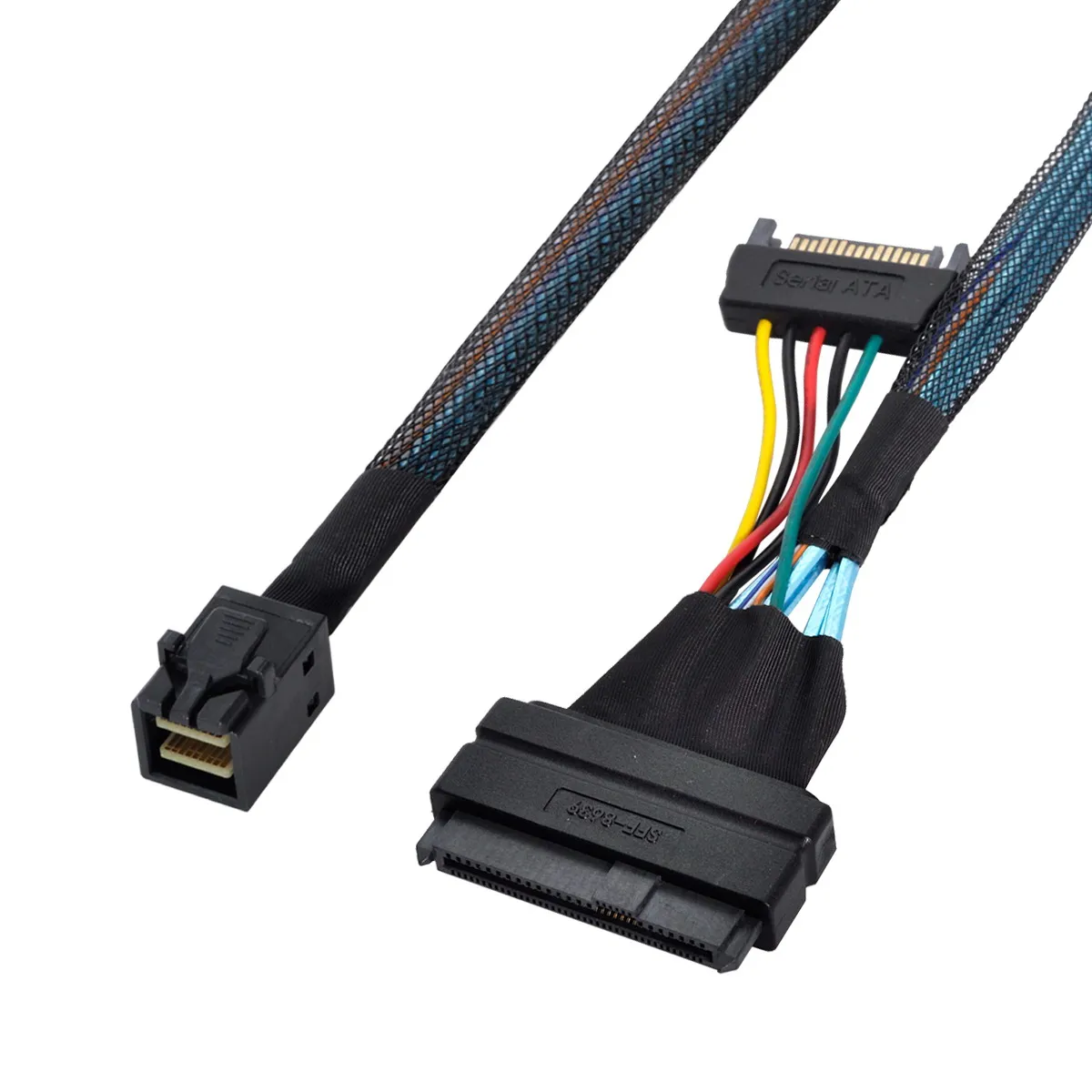 U.2 U2 SFF-8639 NVME PCIe SSD Cable for Mainboard Intel 750 p3600 p3700 M.2 SFF-8643 Mini SAS HD | Компьютеры и офис