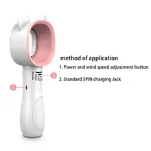 Портативный мини наружный USB Перезаряжаемый вентилятор, портативный кулер, охлаждающий вентилятор