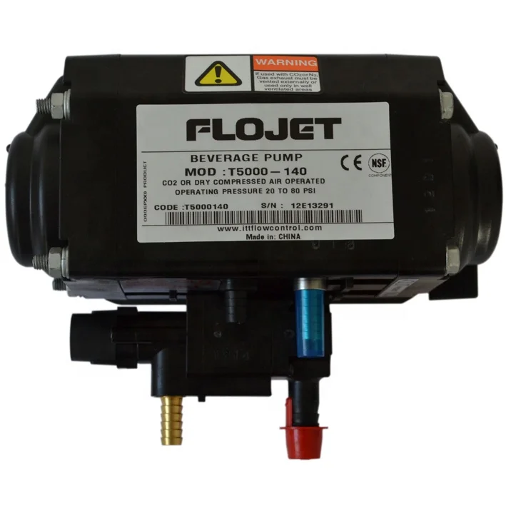 

new flojet bag in box syrup pump / beverage flojet pump