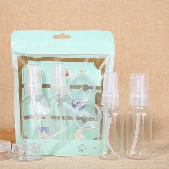 

5 sets of travel empty bottle sets, environmentally friendly sealed and convenient cosmetic dispensing kit, can be divided into