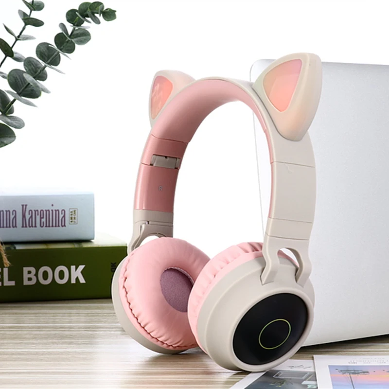 2019 Cute Carton dog 3 5mm in ear Stereo Earbuds Earphones with mic Earphone Case for Kids Girls Kid MP3 4 colors
