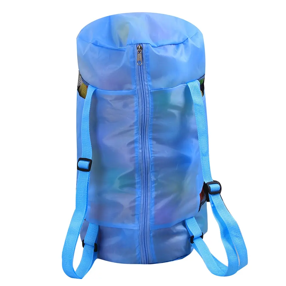 Пляжная сумка из сетки Tote Drawstring пляжный рюкзак сумка для плавания для детей для путешествий пляж аквапарк супермаркет сумка для хранения