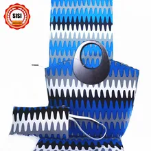 SISI комплект из обуви в африканском стиле с принтом ткани женские два воск сумочка в комплекте 6 ярдов/за штуку батик ткань, Африканский воск комплект с сумкой для вечерние