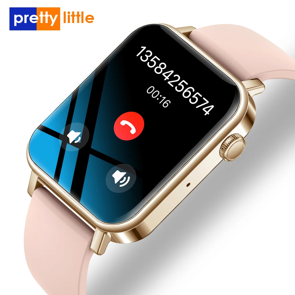 Reloj inteligente con Bluetooth para hombre y mujer, Smartwatch resistente al agua IP67 con llamadas, control del ritmo cardíaco, novedad de 2021|Relojes inteligentes| -