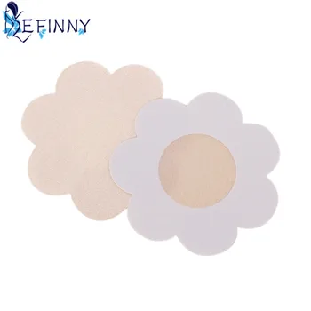 

Girl Soft Nipple Cover Disposable Breast Petals Flower Sexy Tape Stick On Bra Pad Pastie Women Accessories nipple stickers