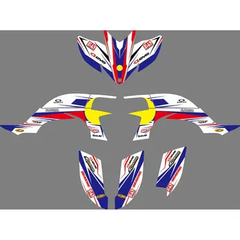 

Full Graphics Decals Stickers Motorcycle Background Custom 3M For YAMAHA YFZ450R YFZ 450R YFZR 450 2003 2004 2005 2006 2007 2008