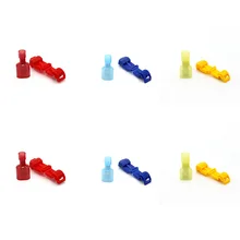 60 шт/30 на зажиме муравья+ блок хлопья изолированные на его терминале ПВХ терминал