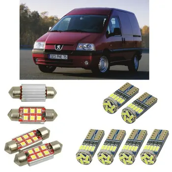 

Interior led Car lights For peugeot expert 224 minivan car accessories boot light License Plate Light 6pc