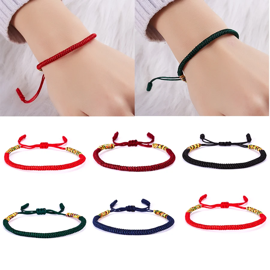 5 Colors Tibetan Buddhist Lucky Charm Tibetan Bracelets & Bangles