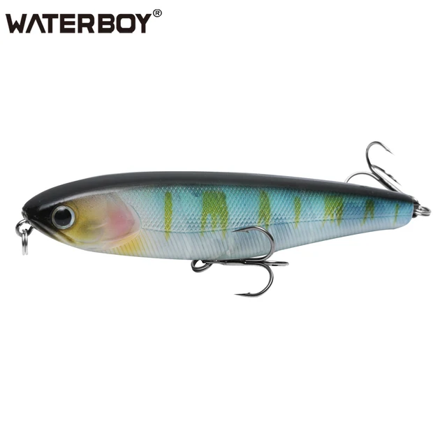 WATERBOY 8.5cm 9.5cm Pencil Fishing Bait Hard Artificial Lure StickBait 30 Colors New Arrive Fish Lure Factory Wobbler Pesca Color 10