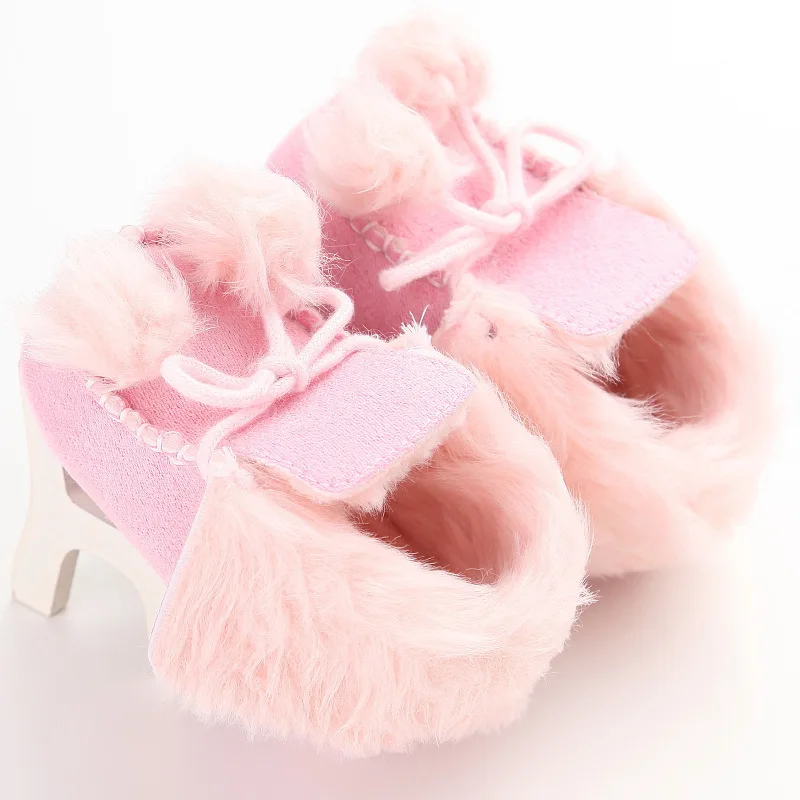 

Hai shen Yue Winter Models 0-1-Year-Old Men And Women Baby Shoes Soft Bottom Snow Boots Warm BABY'S Shoes Babyshoes