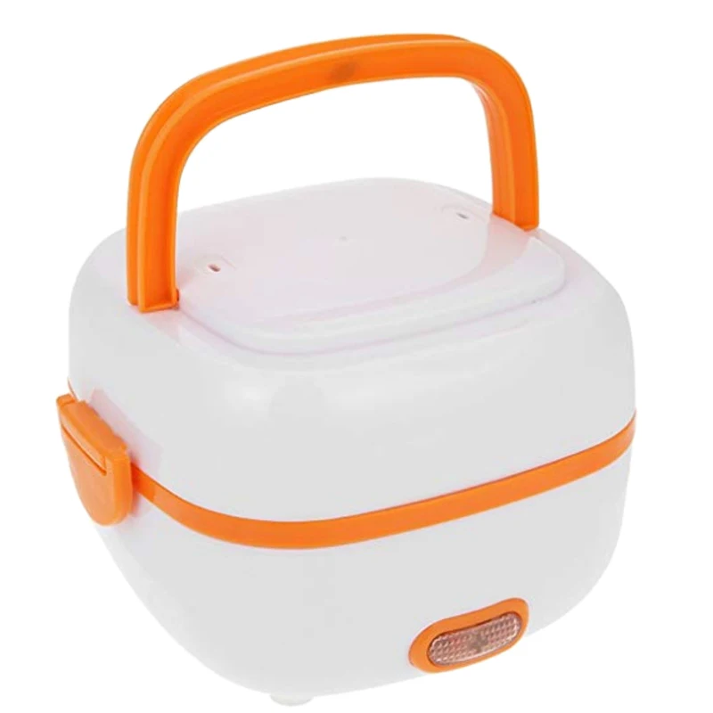 

TOP!-Multifunctional Electric Lunch Box Mini Rice Cooker Portable Food Heating Steamer Heat Preservation Thermostat Lunch Box(EU